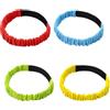wellrun 4 fasce da gara a 3 gambe, lacci regolabili alla caviglia per giochi | Cordoncino elastico in nylon resistente agli strappi con chiusura a strappo, per feste di compleanno, campo, carnevale, sport