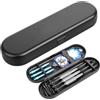 Generic Custodia protettiva leggera per freccette | Hard Reis Custodia protettiva leggera per punte delle freccette Alberi e altri accessori Set di freccette morbide in acciaio