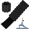 Teikugv Set di 2 pesi da polso indossabili per braccia e gambe, per donne e uomini, pesi regolabili per polsi e caviglie, per passeggiate, yoga, nuoto, palestra, 0,9 kg