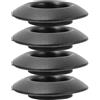 Cabilock 4 Pezzi Anelli Antigoccia per Kayak e Canoa, Nero 3,00 CM | Gomma e Plastica, Sostituzione Rapida, Fit per Remi da Kayak e Canoa