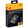 Kodak - X210S Portable External SSD - Aluminum - USB 3.2 Gen2 - Compatible with