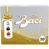 BACI PERUGINA Assortito Classico Cioccolatini Scatola Regalo Natale 250g | Cioccolatini fondenti e al latte ripieni al gianduia con granella e nocciola intera. Scatola Natalizia 20 Cioccolatini 250g