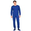 Intimitaly Irge® Pigiama Uomo Invernale Lungo 100% Caldo Cotone Interlock in Scatola Idea Regalo di Natale Pigiama Uomo Cotone Lungo
