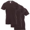 SADISRLS Payper Sunset T-Shirt Uomo 100% Cotone 155 g/m² Maglietta Manica Corta Girocollo Basic Confezione 3 o 5 Pezzi, Ideale per Lavoro e Uso Quotidiano