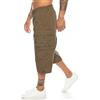 Kendindza Collection Kendindza Bermuda da uomo, con zip per rimuovere le gambe e passare da pantaloni a 3/4 a pantaloni corti