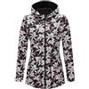 Cocila Giacca Leggera Reversibile Da Donna A Casual Impermeabile Esterno Stampato Scooter Invernale Giubbotto Lungo Elegante Cappotto Blu Elettrico Giubbotto Primaverile Gilet