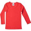 Cosilana, Maglietta Intima per Bambini a Maniche Lunghe, 70% Lana (kbT), 30% Seta