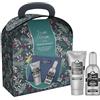 Tesori d'Oriente, Muschio Bianco Set Regalo da Viaggio, Include Profumo Aromatico 100 ml, Crema Corpo Idratante 75 ml, e Pochette Elegante, Fragranze con Note Ambrate e Armoniose che Durano a Lungo