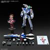 BANDAI Hg Macross Delta VF-31J Siegfried Hayate Immelman Deluxe Set 1/100 Kit Modello