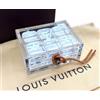 Louis Vuitton Clear Dice Set di 6 custodie in plexiglass con logo...