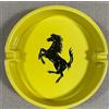 Ferrari Posacenere Ferrari Bitossi grande ceramica Cavallino rampante design giallo