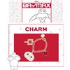 Samantha Tavatha Baymax Collection ciondolo borsa tema viso cuore oro Giappon...