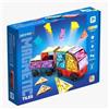 Geomag Magnetic tiles - GEOMAG - Tiles Gems Vehicles - 24 pieces - Crystal effect - From 3 years old