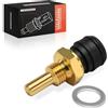 Frankberg Sensore di temperatura del liquido di raffreddamento 4 Poli | Compatibile con: Classe C W202, Modello G W463, Classe E W124, Modello G W460, Classe S W140, Classe G W461