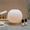 Nasoterapia Auris Lampada Diffusore Elettrico per Oli Essenziali in Ceramica