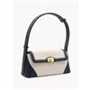 Manufacture Royale des Perles du Pacifiq Borsa a mano con dettagli in pelle Vanilla - Nero