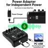 Mixer USB compatto 2 canali per microfono PC chitarra XLR 6,35mm porta 3,5mm