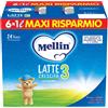 Danone Nutricia Soc. Ben. Mellin 3 Latte 6x1000 Ml