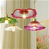 Ramalho Lampade a sospensione Vintage lampade a sospensione in vetro fiore decorazione della casa illuminazione soggiorno camera da letto lampada da comodino negozio al coperto lampadario soffitto moderno