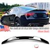 MagicKit M4 Stile Ala di Coda Posteriore Per Il 2008-2016 Audi A5 B8 B8.5 2Dr Coupe Gloss Nero Baule Posteriore Boot Lip Spoiler Ala Kit Corpo Automotive