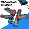 YSRSAI DC12V 24V Alimentatore 60W 100W 200W 300W 400W Ultra Sottile AC 100-265V Trasformatore COB 5050 Luci LED Driver Per La Decorazione Della Stanza