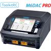 ToolkitRC M6DAC PRO Caricabatterie Intelligente a Doppio Canale AC 200W DC 800W 16A per Batterie al Litio 1S 2S 3S 4S 5S 6S LiHV Lipo PD65W