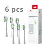 SOOENJOY 4/6 Pezzi Testine di Ricambio Originali per Spazzolini Elettrici Sonici Oclean Flow/X PRO Elite/X Pro/F1/Z1/One/Air2