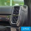 MIHUMOE Per il 2023-2025 Ford Ranger Everest Car Center Console Lato Uscita Aria Condizionata Vent Trim Coperture In Fibra di Carbonio