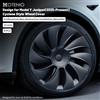 MOTENIO 4 pz. Copricerchi di ricambio da 19 pollici per Model Y Juniper 2025-2026, copertura completa del cerchione, accessori lisci