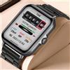KESHUYOU LAXASFIT 2026 Smartwatch con Bluetooth, Chiamate, Riproduzione Musicale, Orologio Fitness Digitale Sportivo per Uomo e Donna, Compatibile con iOS e Android