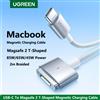 UGREEN Cavo di ricarica magnetico da USB-C a MagSafe 2 con luci LED a forma di T, 2 m, intrecciato, per APPLE Macbook Pro Air 85W 65W 45W 2012