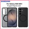 SAMSUNG Custodia Originale Samsung Galaxy S26 S26+ S26Plus Robusta con Anello Magnetico per Smartphone Galaxy S26 S26Plus