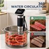ROUNY 1300W Cottura Sous Vide IPX7 Impermeabile, Slow Cooker Sottovuoto con LED Touch, Circolatore a Immersione, Macchina per Cottura di Precisione