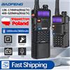 Baofeng UV-5R 5W/8W Walkie Talkie Dual Band VHF UHF Radio Portatile VOX Hands-Free per Comunicazioni Bidirezionali, Ideale per Campeggio ed Escursionismo
