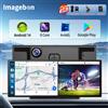 Imagebon 11.4" Android 14 8 Core 4+64G Schermo Stereo per Auto con Dashcam, CarPlay e Android Auto, Google Play, YouTube, Navigazione GPS, Controllo Vocale AI, DVR