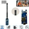 HUOMOI Scheda PCBA per Telecamera WiFi Flessibile, Modulo di Monitoraggio Remoto HD con Cavo Flessibile per Telecamera per Sorveglianza Domestica Fai-da-Te