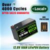 SUMMING Batteria LiFePO4 da 12V 10000mAh potenziata, con BMS integrato da 10A, oltre 4000 cicli, ideale per camper, solare, uso marino, viaggi fuori strada/furgoni, sistemi off-grid