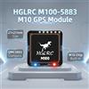 NONE HGLRC M100-5883 Modulo GPS M10 con Bussola Antenna Ceramica e Indicatori LED Integrati 21×21mm per Aereo RC FPV a Lungo Raggio