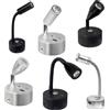 Ramalho Lampada da Parete Touch Dimmerabile 12V per Camper, Lampada da Lettura a Soffitto a LED per RV, Nave, Yacht, Faretto USB, Illuminazione Interna per RV e Navi, Apparecchi di Illuminazione Tipo-C