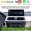 BONROAD Display touchscreen Bonroad da 10,25 pollici con Linux, CarPlay wireless e Android Auto per BMW Serie 1/2/3/4 F20, F21, F30, F31, F32, F33, F35, F36 (2013-2017) con sistema NBT, AirPlay, radio