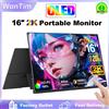 WonTim Monitor portatile OLED WonTim 2K 16,0" 2048x1280 100%DCI-P3, schermo esteso per laptop, USB C HDMI, display per computer da gaming con altoparlanti
