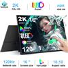 HOWENS Monitor Portatile MISSUN 16.0" 2K OLED, Display 100% DCI-P3, 1MS, Protezione Occhi, 120hz per Laptop, Mac, NUC, Mini PC, Supporto VESA LS