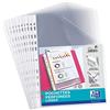 Oxford Elba 400078943 Confezione da 100 Buste Forate In Pp liscio A4 incolore