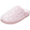 JOMIX Pantofole Donna Invernali da Casa in Peluche Ciabatte Piatte Cuori | Suola Antiscivolo in TPR, Altezza della Suola 2,5 cm, Fodera Termica, Tomaia Morbida e Traspirante
