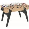 Garlando F-10 Acero - Calcio Balilla Indoor con Aste Uscenti in Ferro Pieno Ø13 mm