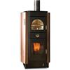 Clementi Termostufa A Legna 20 kW Elite Idro Con Forno E Kit Sanitario Clementi Ramato