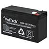 VulTech GS-9AH Batteria Ermetica al Piombo per UPS, Nero