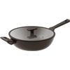 Sambonet Wokpfanne 30 cm mD Aluminium schwarz 51043-80