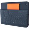 Logitech Rugged Combo 3 For Education - Tastatur e Foliohülle - Apple Smart connector - K-12 Ausbildung - per Apple iPad 10.2 pollici (7. Generazione, 8. Generazione, 9. Generazione)