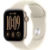 APPLE Watch Apple Watch Series 12 (2026) 5G 42mm Light Gold Aluminium Case with Sand Sport Band S/M - Light Gold
